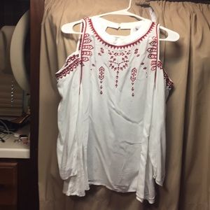 Tops - Cold shoulder blouse Tops - Cold shoulder blouse
